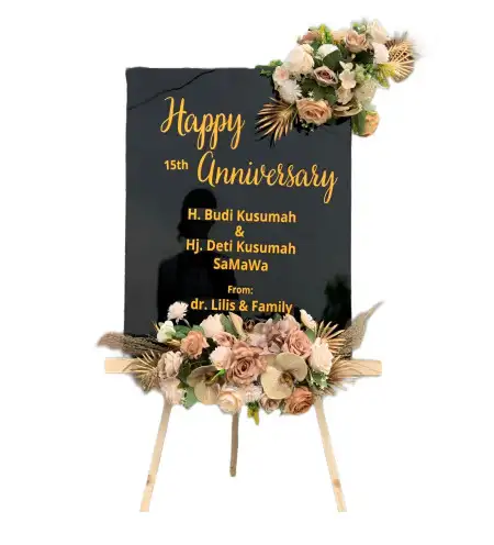 Papan Bunga Akrilik Seram Bagian Barat